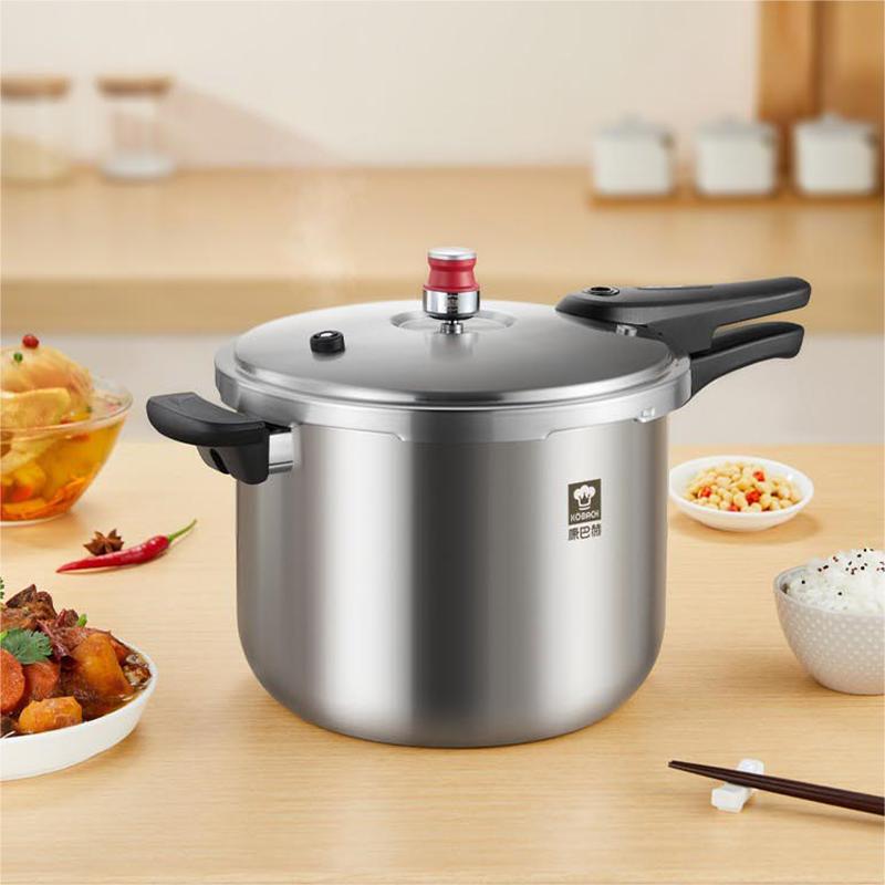康巴赫(KBH)304不锈钢高压锅 6L大容量压力快锅22cm 电磁炉通用 KYS-22A31E / 个