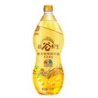 金龙鱼食用油稻谷鲜生植物调和油1.8L*1瓶油宿舍炒菜用 食用油