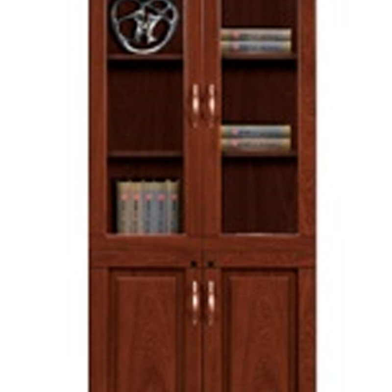 大央文件柜SL-202 900W*420D*2000H 书架落地置物架客厅家用靠墙收纳柜子储物柜办公室文件柜简易书高清大图