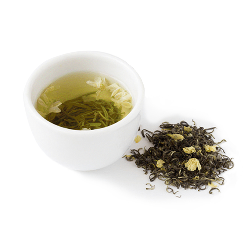 乐一香茉莉春毫花茶150g罐装高清大图