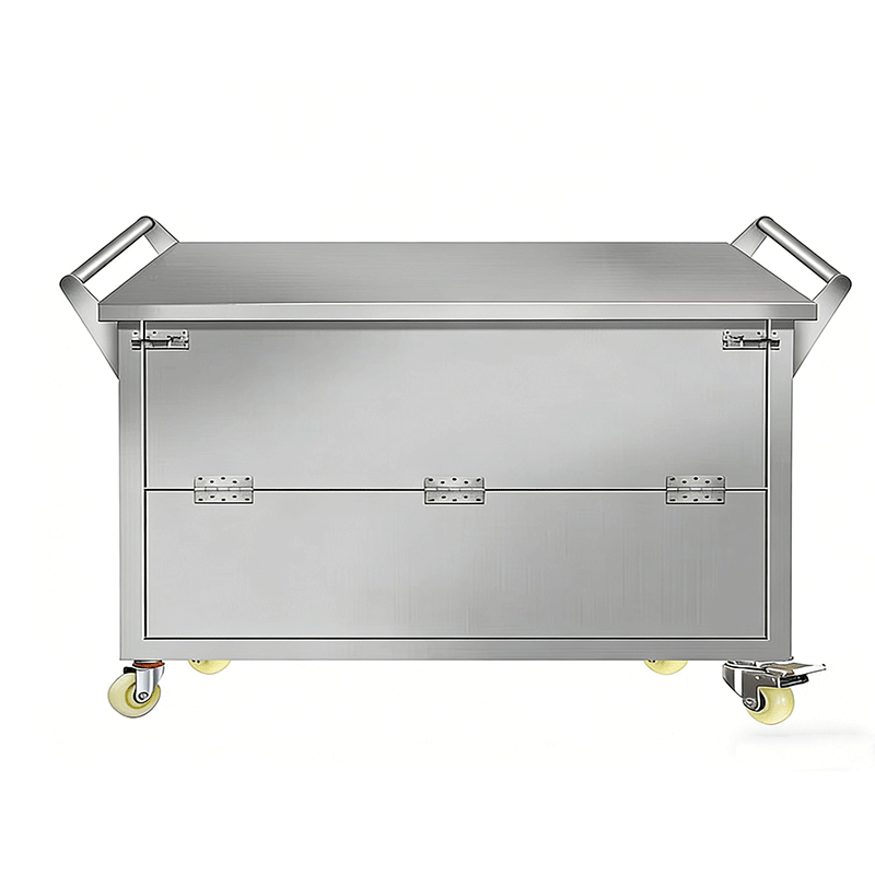 移动式定制不锈钢储物箱 1200mm*600mm*600mm 个高清大图