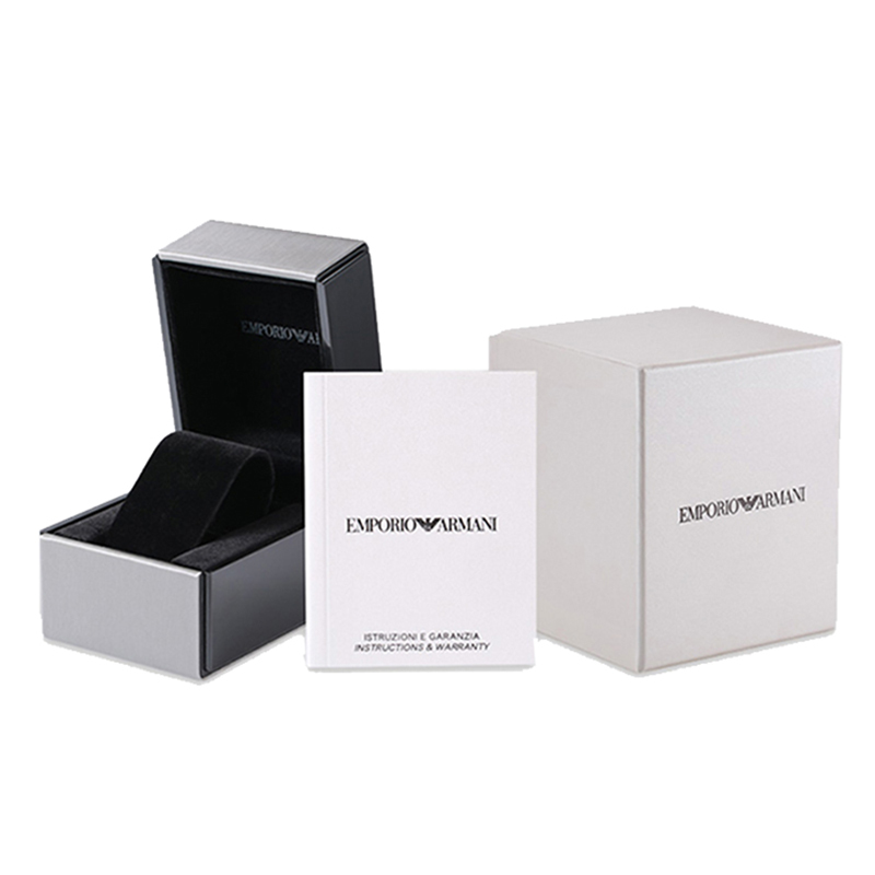 Emporio Armani 阿玛尼手表皮带休闲时尚商务日历男表 石英男士腕表 送男友生日礼物 AR11453