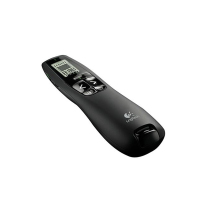 罗技（Logitech）R800 无线翻页笔PPT翻页器绿光电子教鞭培训激光笔演示器 黑色