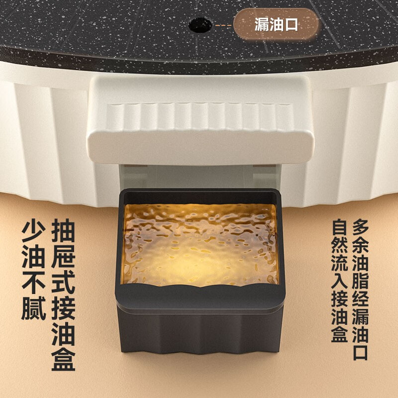 乐视 F734 多功能涮烤一体锅 涮烤一体独立温控一体锅高清大图