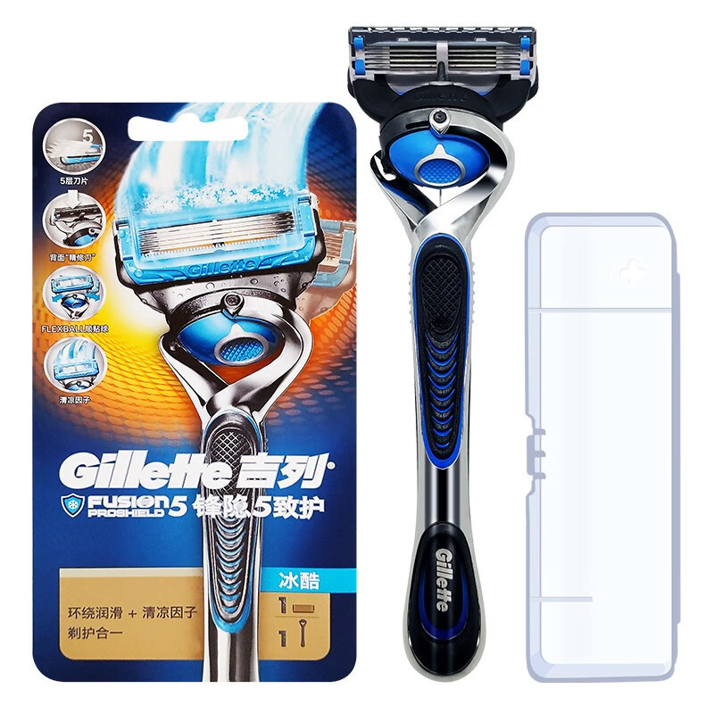 吉列(GILLETTE) 锋隐致护冰酷 手动剃须刀
