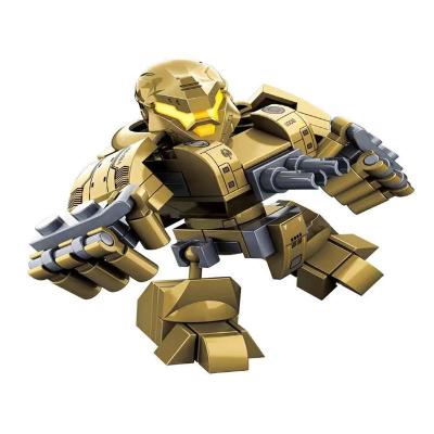 环太平洋机甲积木兼容乐高复仇流浪者机甲模型拼装q版q版凤凰游击士