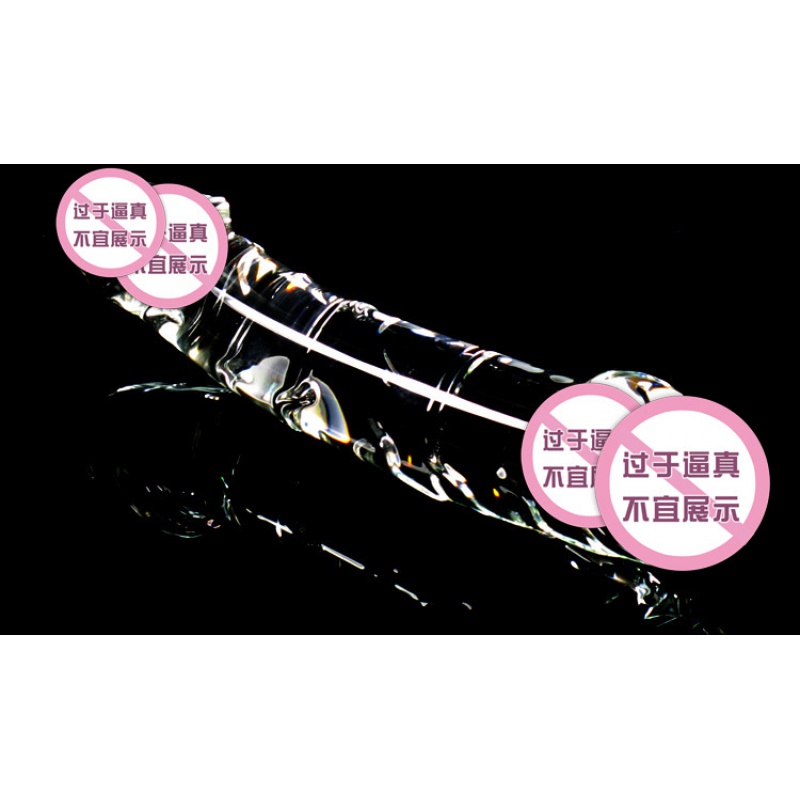 大号双头龙水晶玻璃阳具女用自嗨玩具成人性用品镇店摆件夫妻玩具高清大图