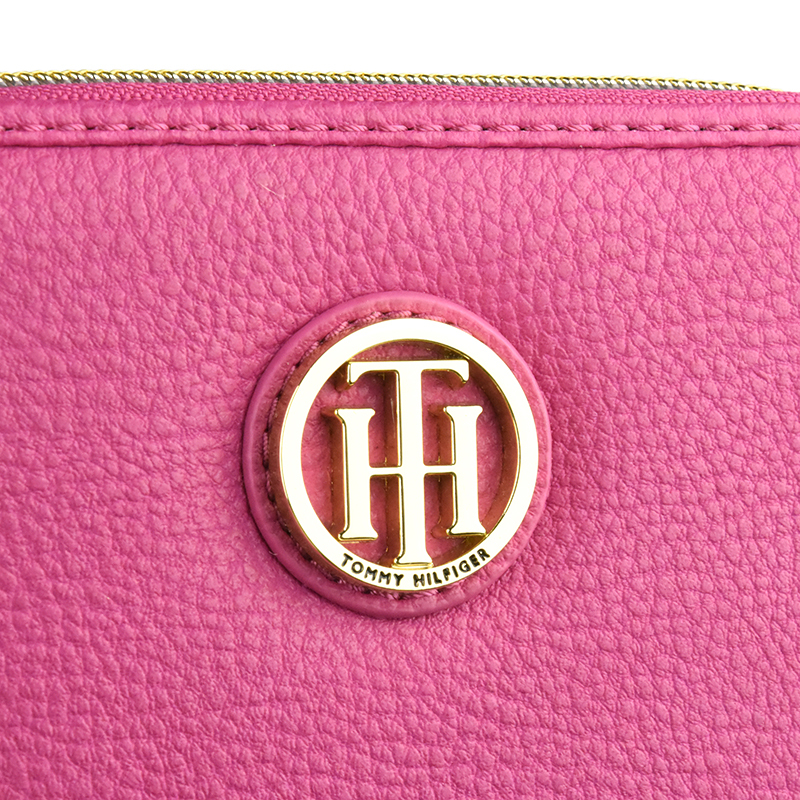 Tommy-Hilfiger-汤米·希尔费格汤美 真皮PVC 短款女士钱包