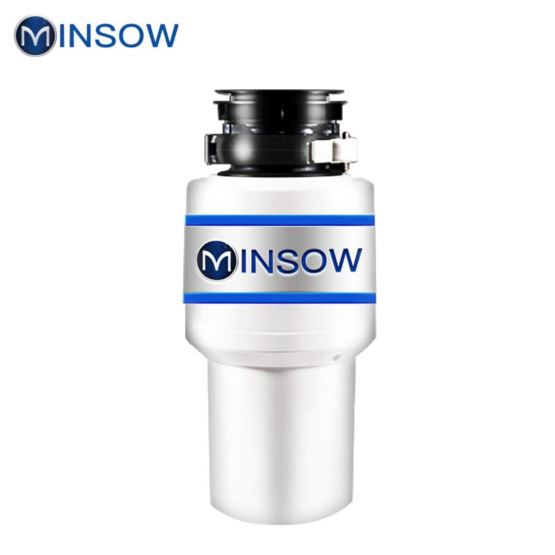 铭首(Minsow)CXK-1400(钻石白) 垃圾分类 家用厨房下水道厨余粉碎机解决厨余垃圾 粉碎机 食物垃圾处理器