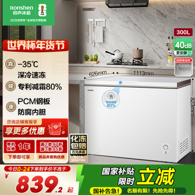 容声冷柜BDBC-300ZMSM