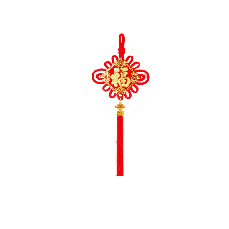 新款中国结挂件小号 12#苹果款板结(26cm*60cm) 5个装高清大图