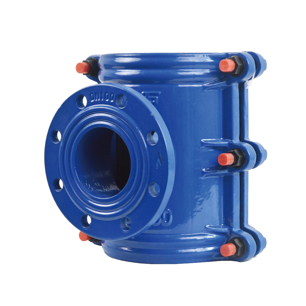 球墨铸铁管全密封开孔三通 H200x300-100