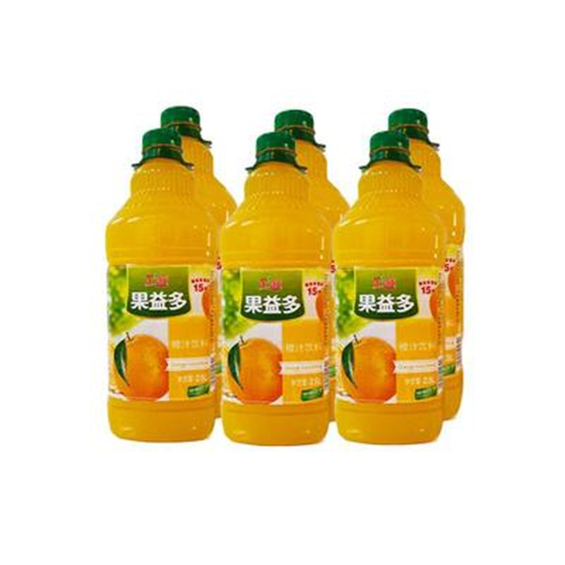 汇源果益多果汁系列橙汁饮料2.5L*6瓶/箱