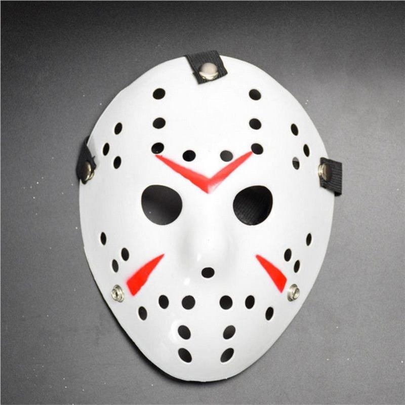 万圣节面具弗莱迪大战杰森化装舞会派对聚会恐怖树脂杰森面具仿古金色