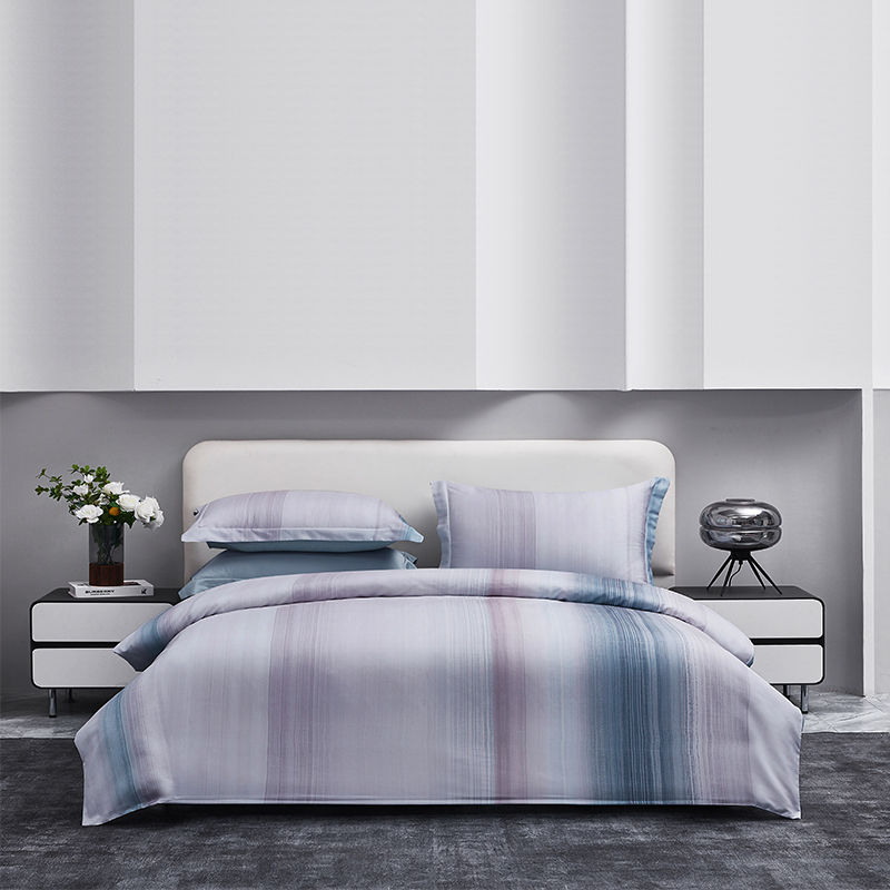 梦洁家纺 臻享超柔磨毛四件套：赫兹旋律1010189119高清大图