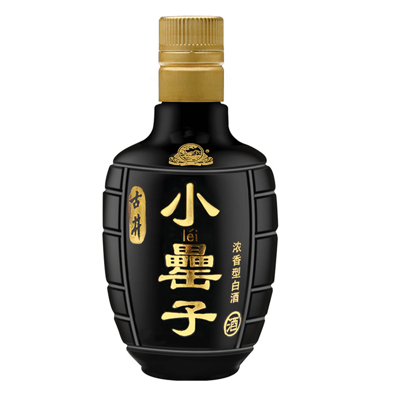 古井贡牌 古井贡酒 小罍子 42度 130ml*4 礼盒装 浓香型白酒
