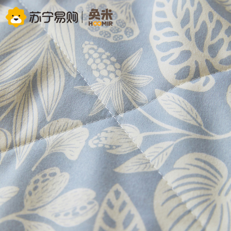 奂米夏凉被水洗棉空调被宿舍单人学生春秋被子可机洗814
