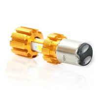 澳派电动车灯超亮led内置前大灯 摩托车双爪强光远近光灯泡12v48v60v