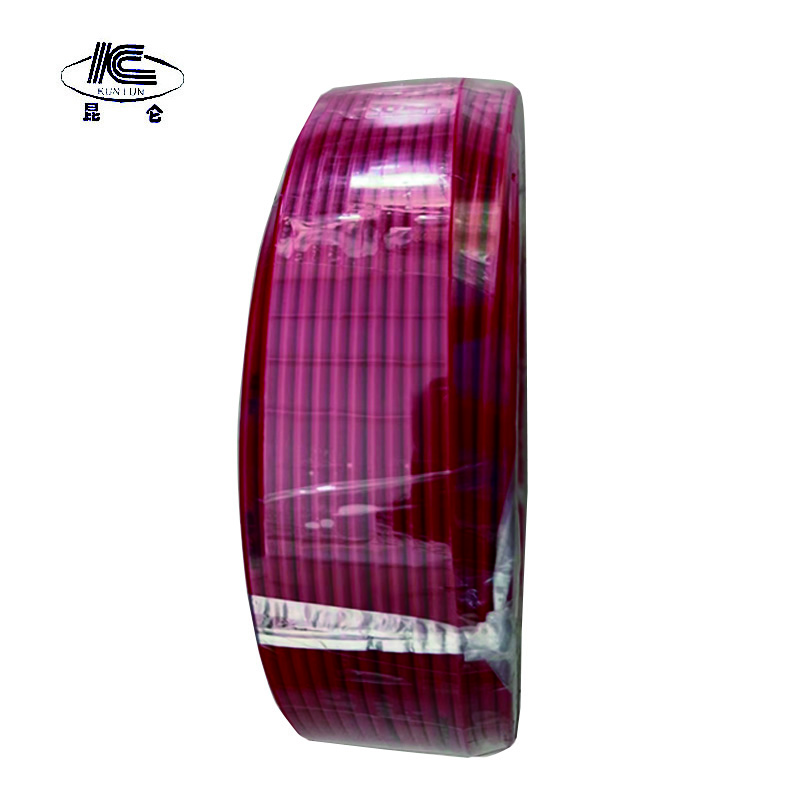 昆仑 电线450/750v ZR-BV16平方 红 /卷高清大图