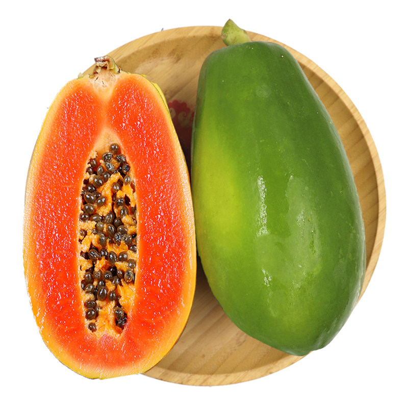 现摘红心牛奶木瓜当季水果10斤净重9斤新鲜水果参数