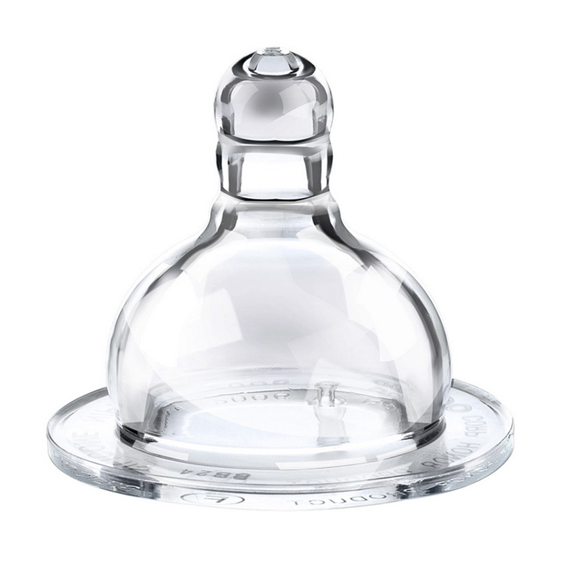 乐儿宝(bobo)仿真特护硅胶奶嘴S号(2盒装)0-3个月