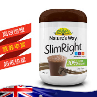 [健康享瘦]Nature's Way 澳萃维 SlimRight 巧克力味奶昔 375克/罐 澳洲进口 膳食营养补充剂