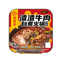 海底捞自热火锅渣渣牛肉酸辣味火锅243克/盒