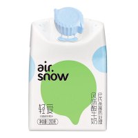 新希望airsnow轻爱大麦清汁酸牛奶200g*12盒 礼盒装