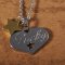 梦克拉Mkela钨金吊坠项链 幸运甜心 心形吊坠Lucky 朋克风格