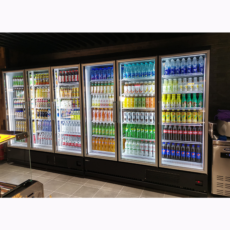星星(XINGX) 商用双门风冷展示柜超市饮料柜保鲜柜啤酒柜立式冷藏展示柜 IVGC-2D-7519WA