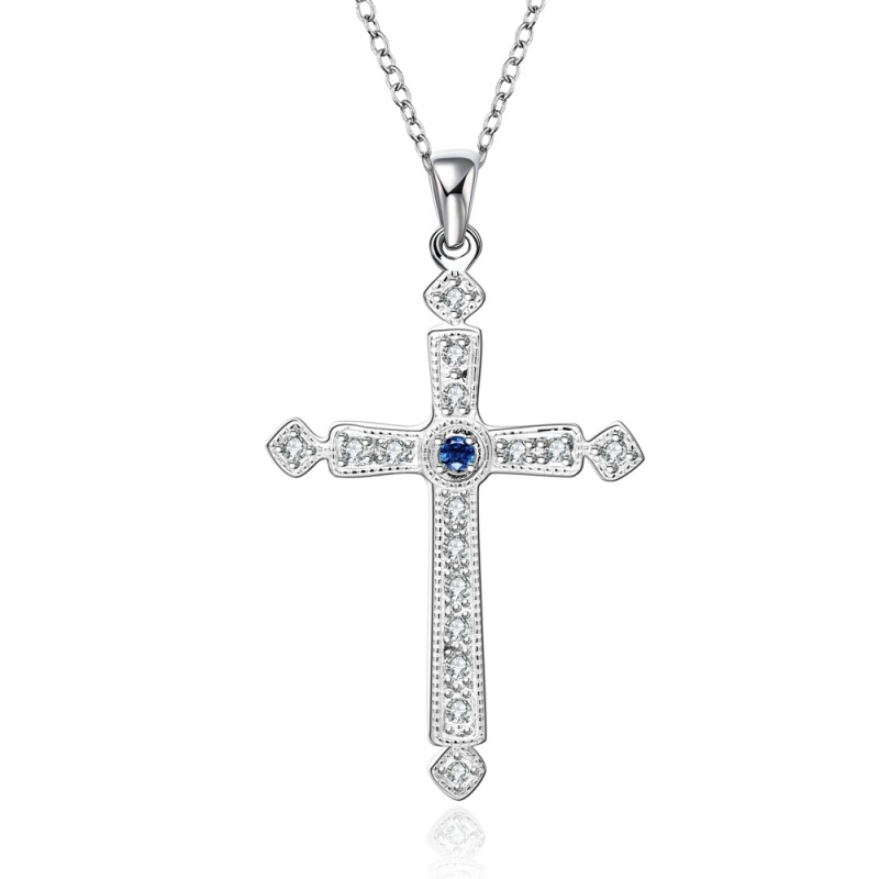 N666 Women Silver Necklace 镀925纯银女项链日韩版锁骨链潮人送女朋友七夕情人节礼物
