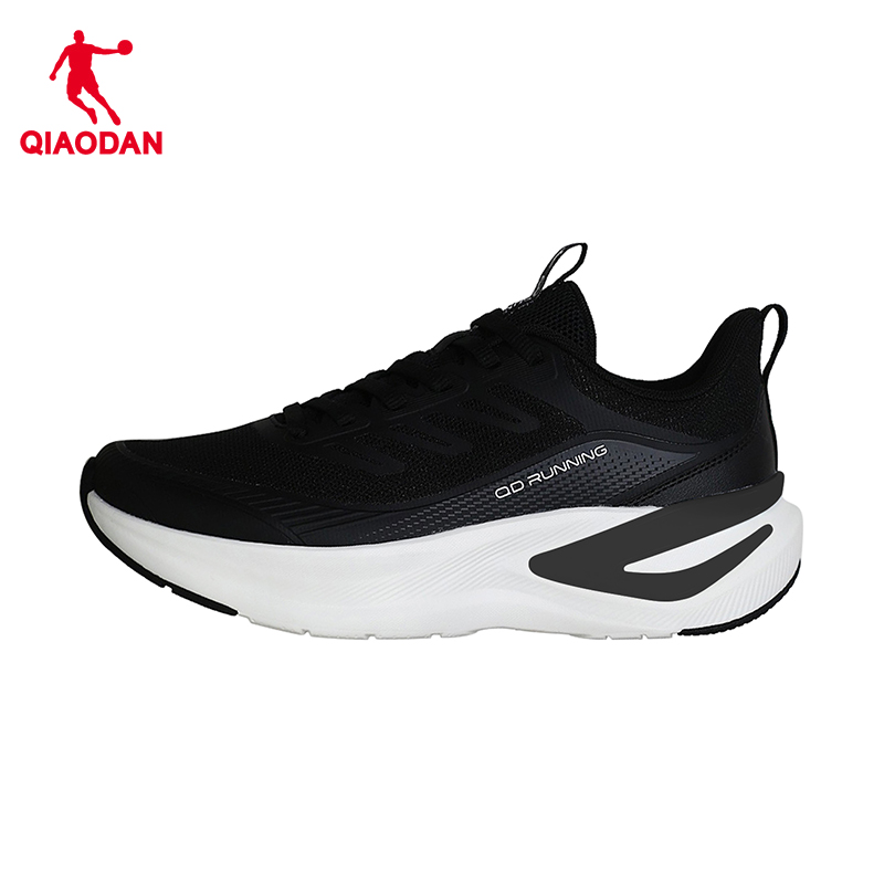 乔丹 跑步鞋女款舒适基础跑鞋运动鞋旅游鞋 透气防滑35-40 QTB022253209 黑色/乔丹白高清大图