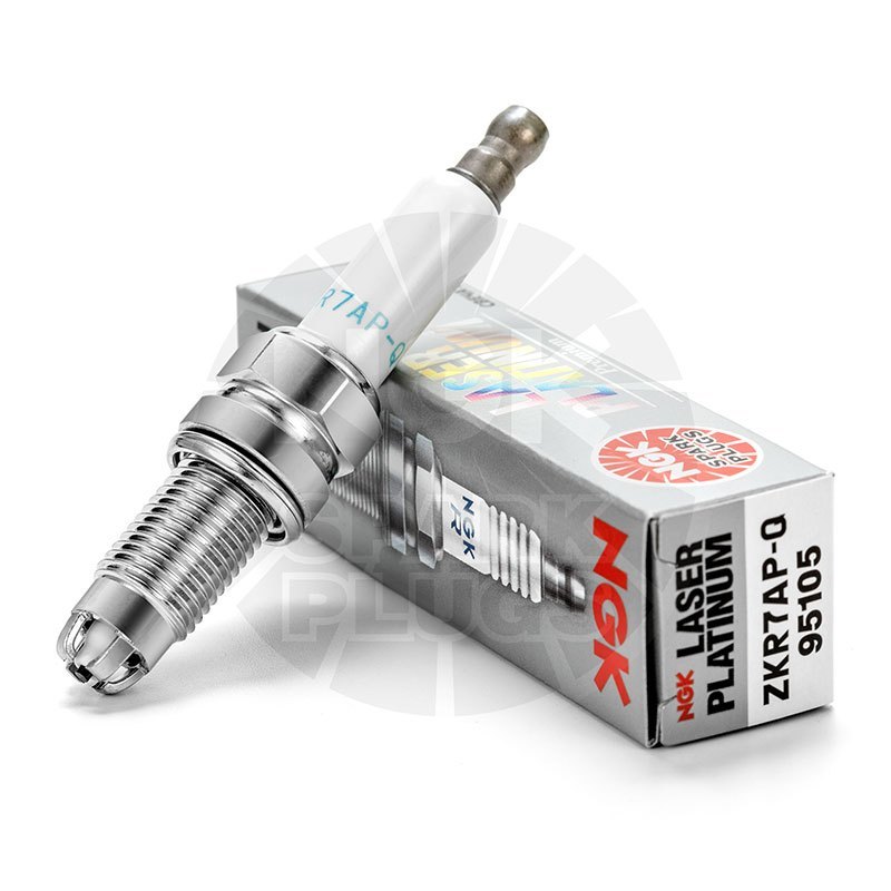 NGK四级铂金火花塞 ZKR7AP-Q 95105 单支装 适用于奥迪A8L进口大众途锐辉腾