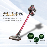 惠而浦(Whirlpool)无线手持吸尘器WVC-LI696Y 多功能家用无线大功率吸尘器推杆手持一键式切换 吸尘除螨机