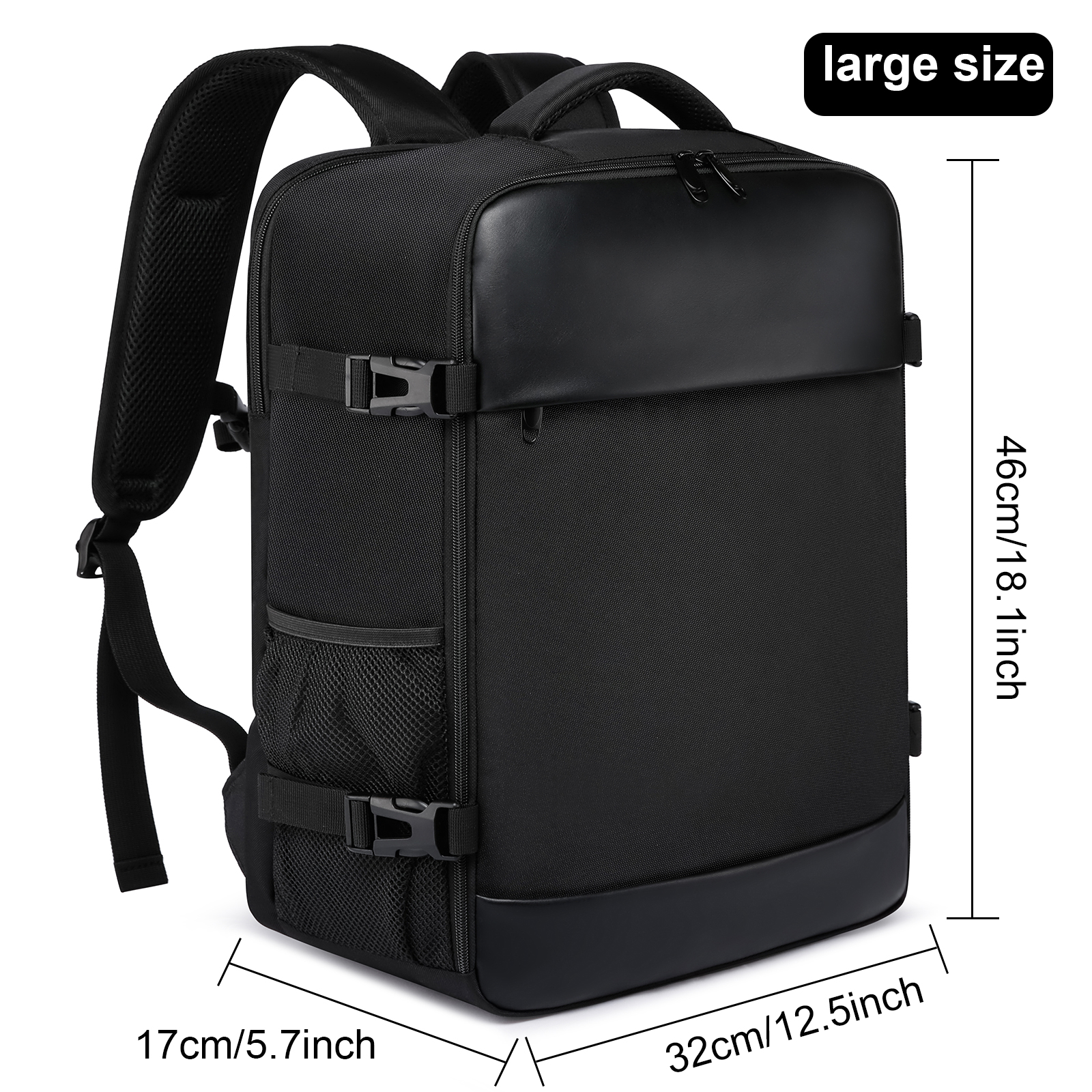 EZUOLA高端书包商务休闲双肩包防水耐磨轻便大容量学生旅行背包