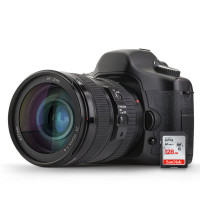 [官方授权]闪迪(SanDisk)SD卡128G SDXC高速C10 松下佳能单反相机存储卡128G 读取140M