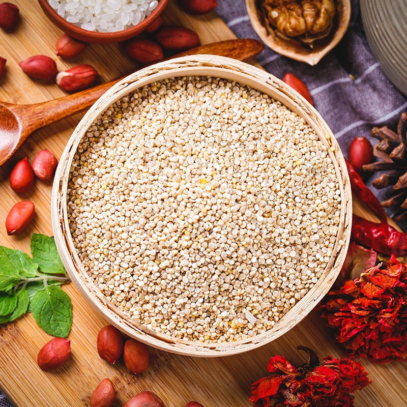 燕之坊 藜麦米1kg六面体量贩 五谷杂粮粗粮食品 大米伴侣 粥米搭档高清大图