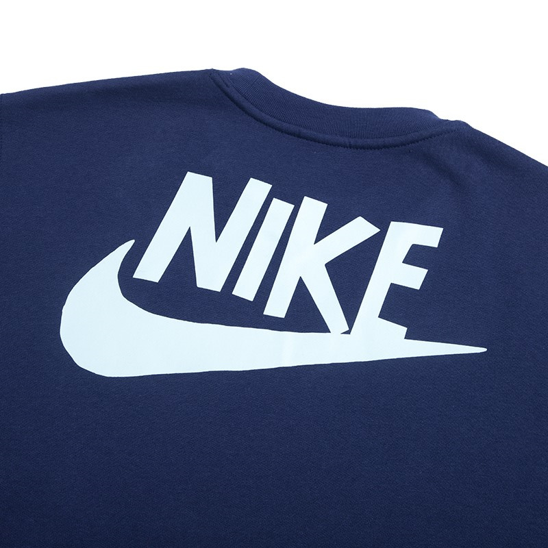 Nike/耐克卫衣运动休闲加绒保暖针织圆领男装套头衫DQ4073-410 Z