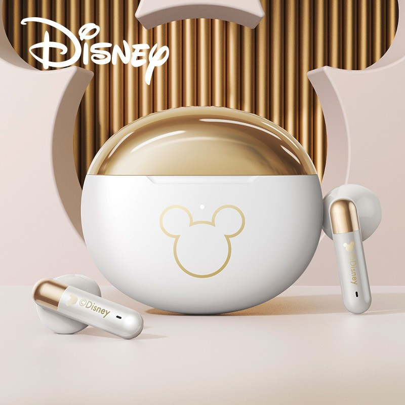 Disney/迪士尼联名款F5草莓熊蓝牙耳机真无线运动型高品质音质超好男士女生款2022年新款适用苹果华为小米vivo