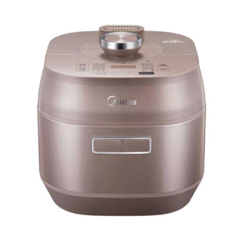 美的(Midea) MY-C5160K 电压力锅 5升大容量 全自动智能压力锅中途可开盖煮无极变压多功能食谱高清大图
