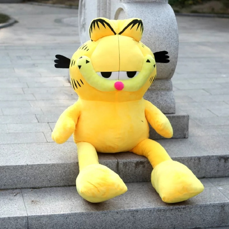 得力 加菲猫70cm公仔生日礼物布娃娃猫咪 单只装