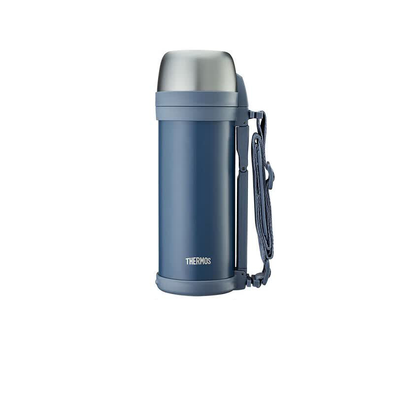 膳魔师(THERMOS) 户外便携保温壶 旅行壶 304不锈钢 2L 蓝色 TCDH-2006 NVY / 个
