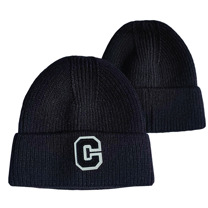 炯毅 冬季毛线帽加绒保暖棉帽户外骑车防寒防风帽针织冷帽 帽子 羊绒 均码 个高清大图