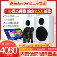 2022InAndOn音王点歌机V20MAX全新固态内置混响触摸屏一体机家庭ktv卡拉OK