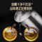 高硼硅玻璃1.0L:可明火加热 德国三四钢滤油壶304不锈钢家用油罐壶滤油器过滤油渣油瓶油壶瓶