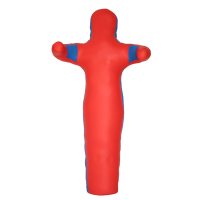 攀战 仿皮环保专业摔跤布人149*27cm/50kg 红色