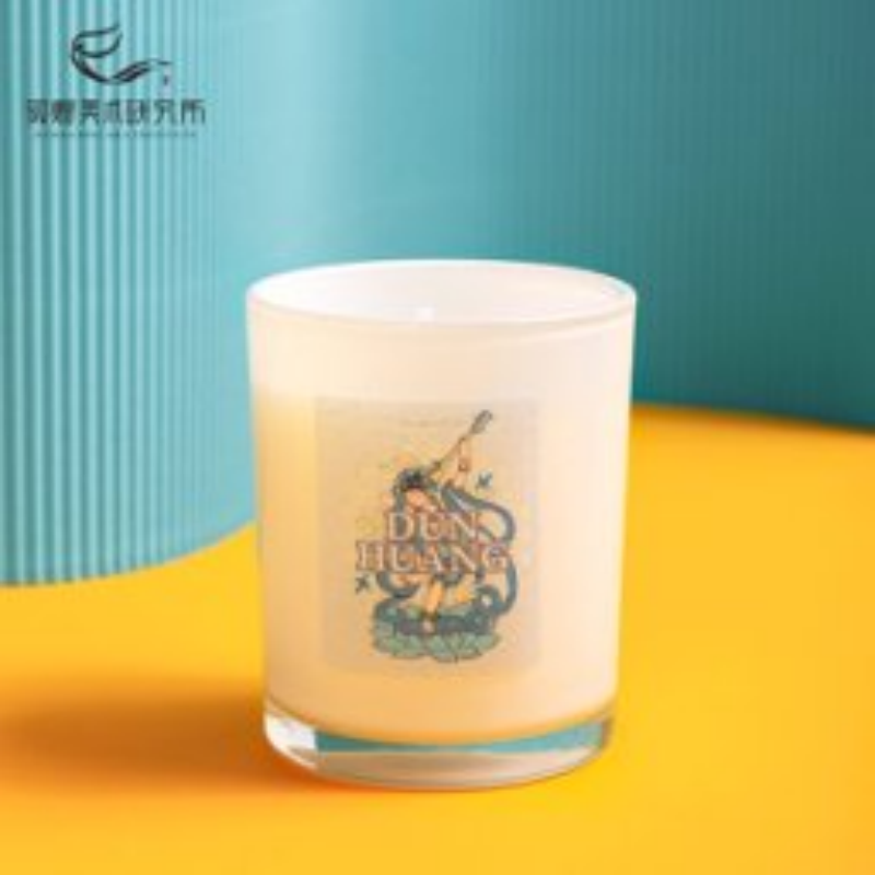 敦煌美术研究所 香薰蜡烛套装敦煌乐事香薰蜡烛-踏花行礼物生日女生伴手礼创意礼盒
