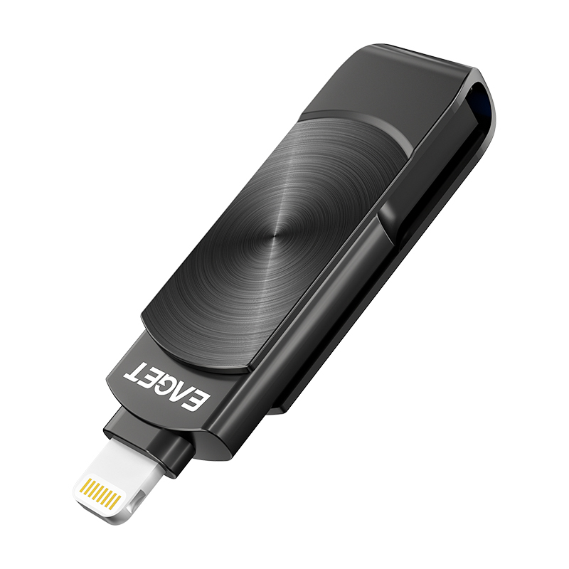 忆捷(Eaget)i66Plus苹果U盘 USB3.0 Lightning接口手机电脑两用优盘256G