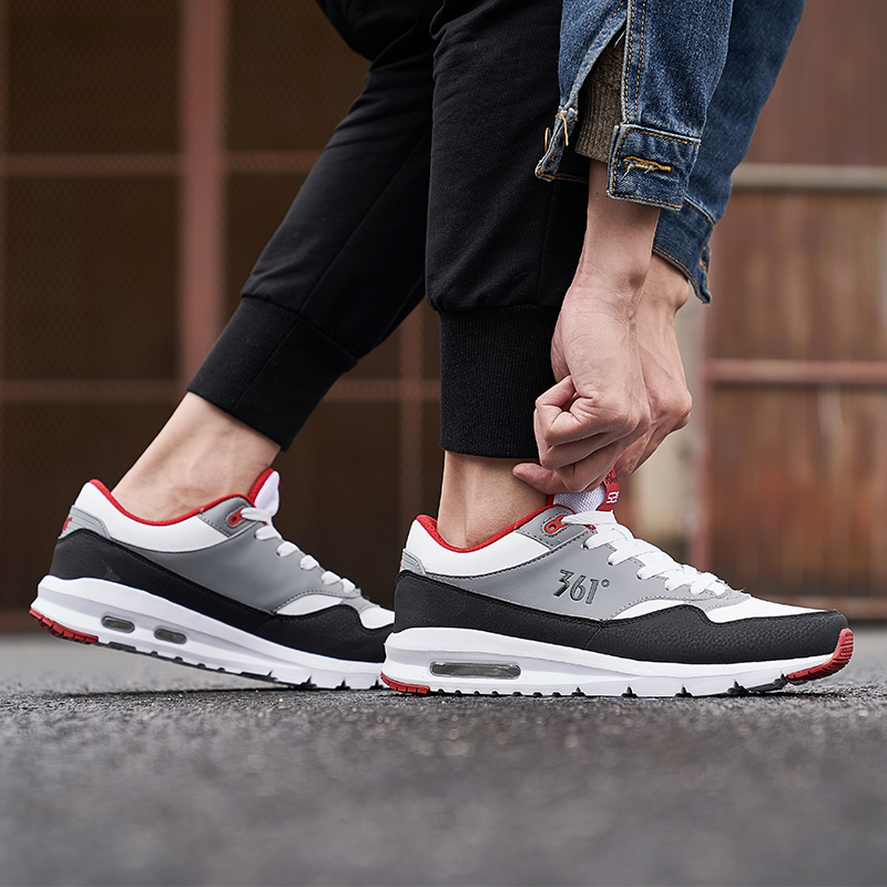 361运动鞋男鞋夏季新款气垫跑步鞋网鞋361度男士网面透气休闲鞋子