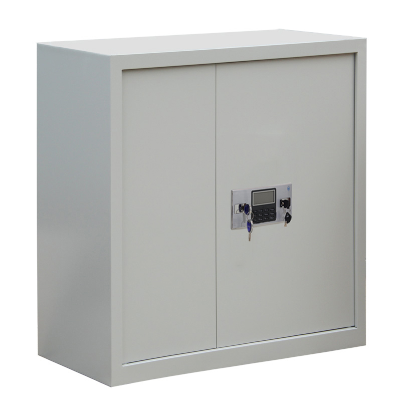 甬康达90D半截带抽屉电子保险柜办公档案加厚防盗保险箱